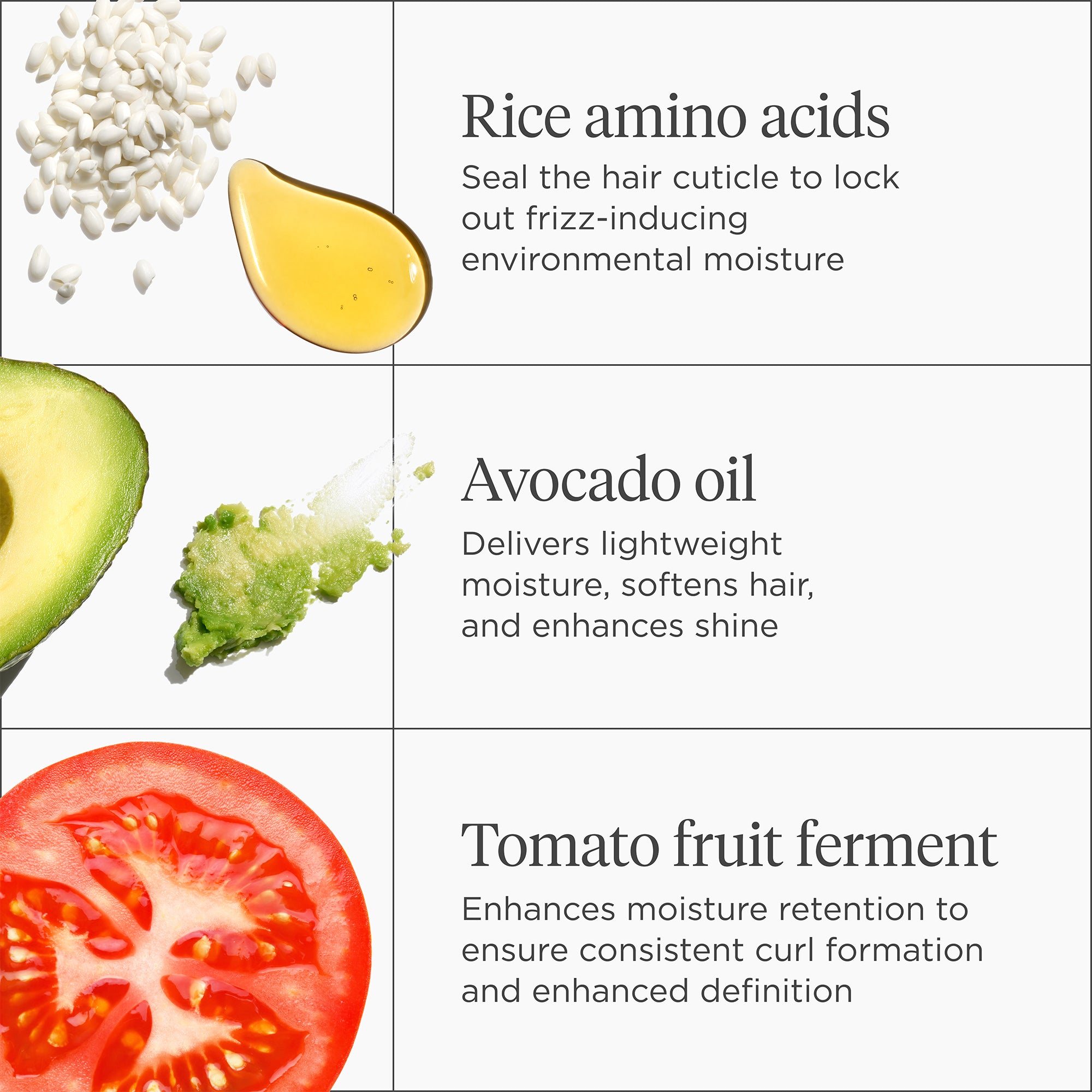 Curl Charisma™ Rice Amino + Avocado Leave-In Defining Crème 2 oz - Briogeo