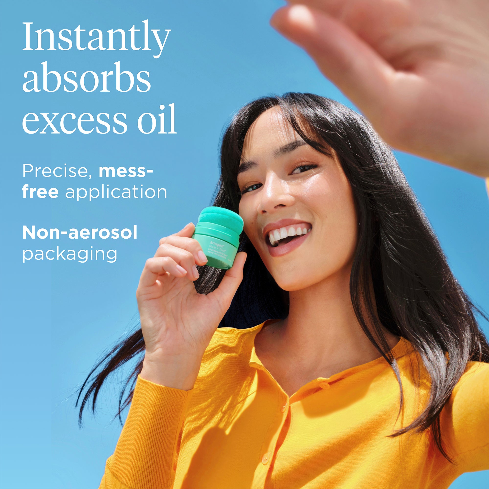 Style + Treat™ Dry Shampoo Puff-Tinted - Briogeo