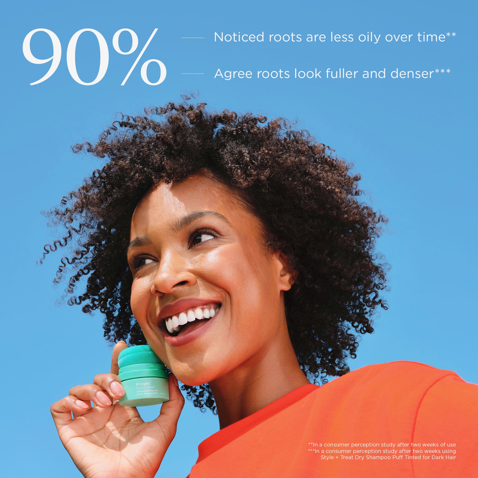 Style + Treat™ Dry Shampoo Puff-Tinted - Briogeo